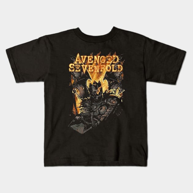 AVENGED Kids T-Shirt by Kami Sayang Sama Jamsah